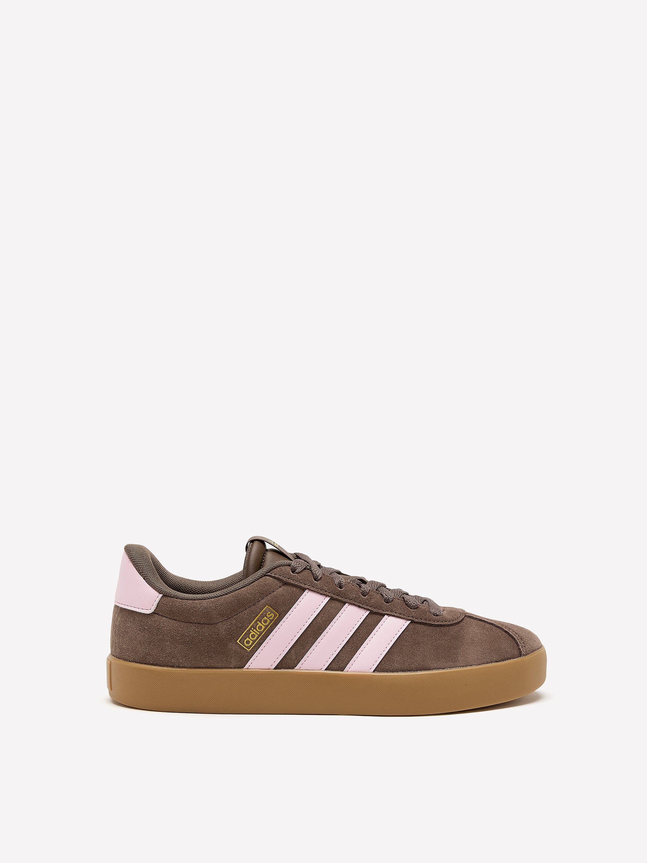adidas Women's Regular Width VL Court 3.0 Faux Leather Sneakers