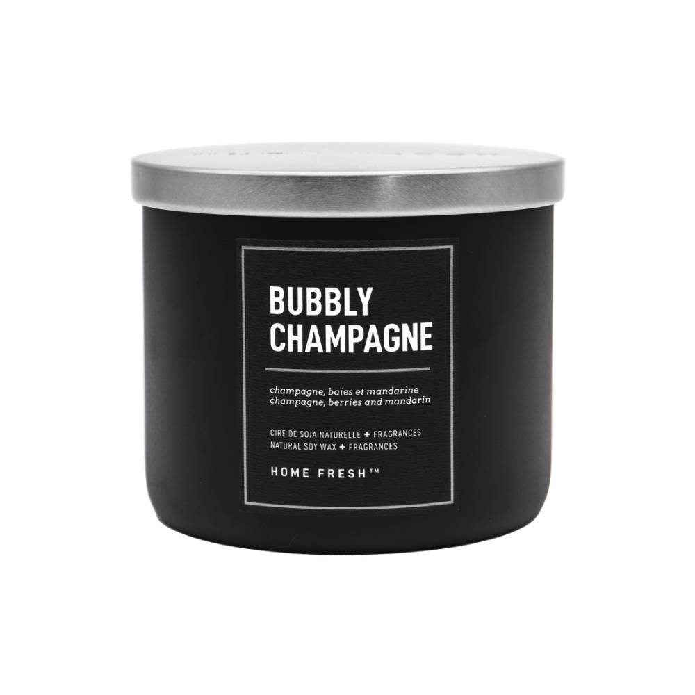 Soy wax candle Bubbly Champagne NEW – 3 wicks