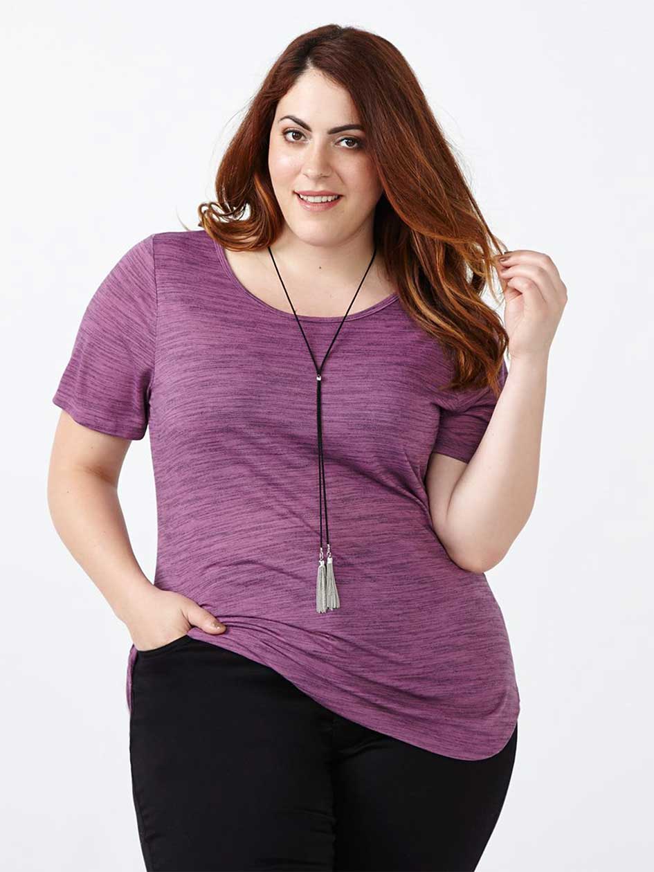 Curve Fit Basic T-Shirt Curve Fit Basic T-Shirt