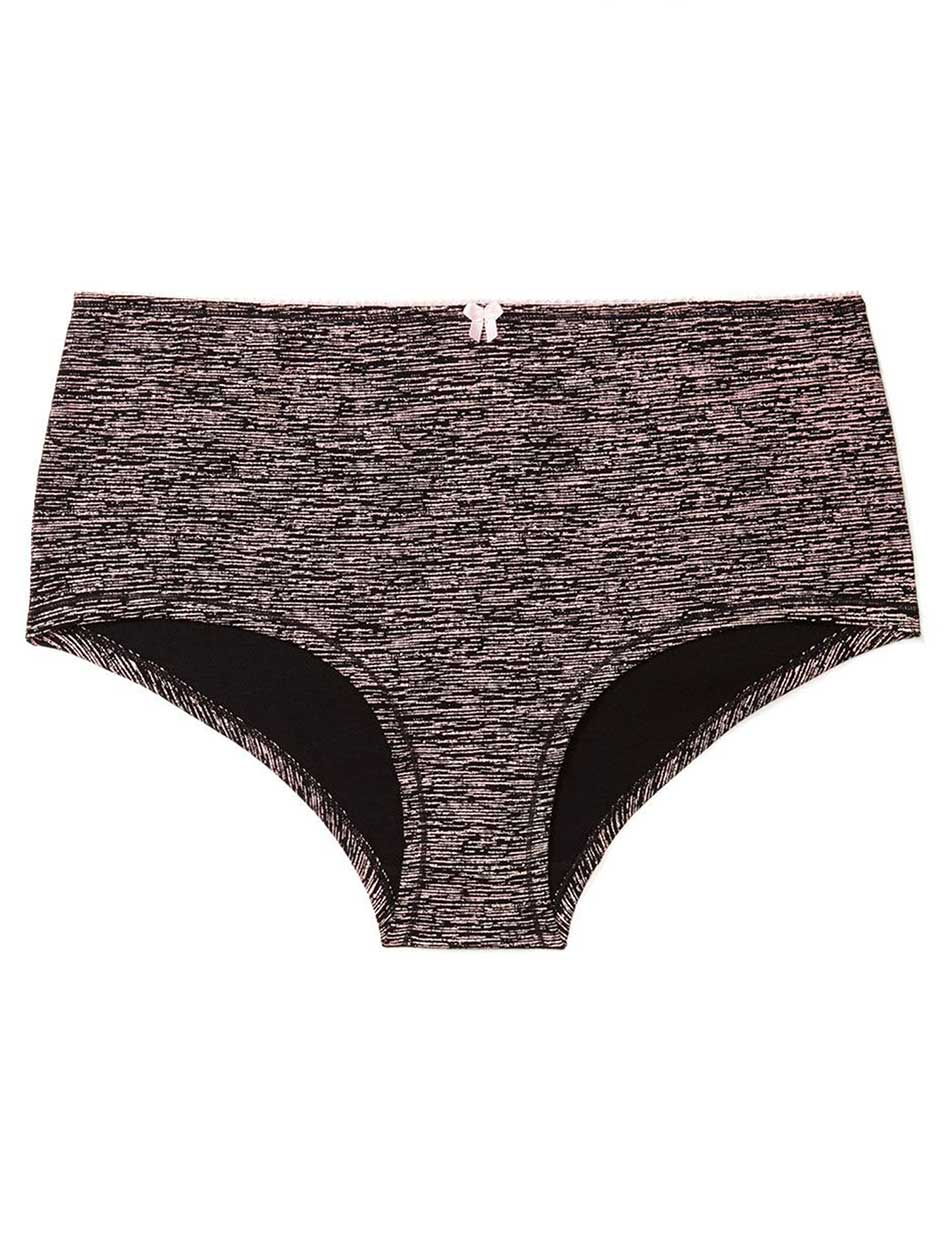 Ti Voglio Space Dye Cotton Boyshort Panty Ti Voglio Space Dye Cotton Boyshort Panty