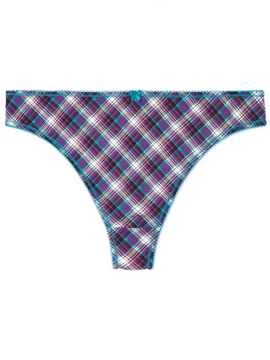 Ti Voglio Printed Cotton Thong Panty Ti Voglio Printed Cotton Thong Panty
