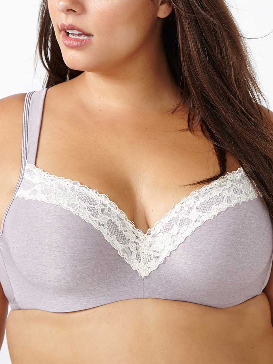 Ti Voglio Padded T-Shirt Bra with Lace Ti Voglio Padded T-Shirt Bra with Lace