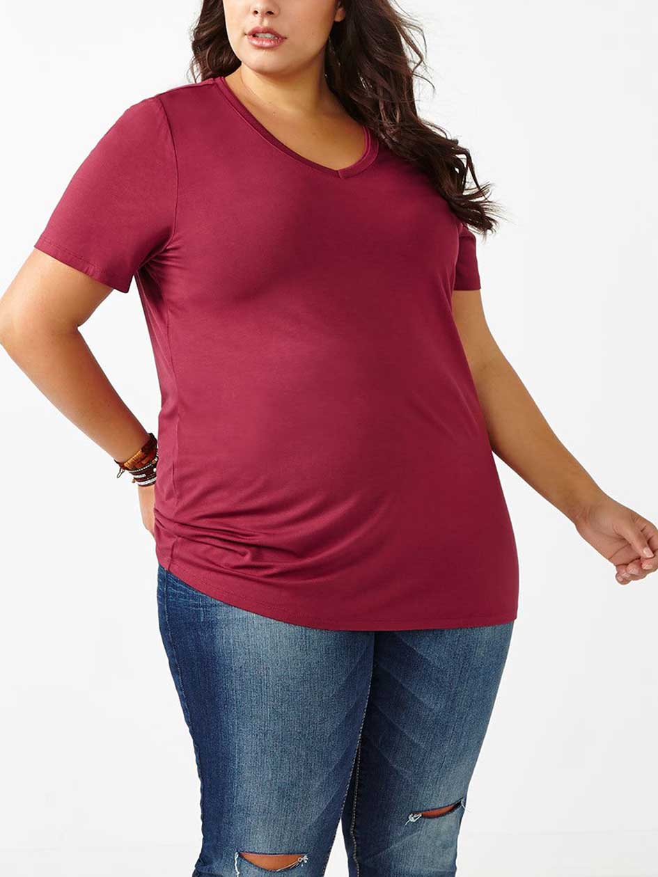 Relaxed Fit V-Neck T-Shirt Relaxed Fit V-Neck T-Shirt