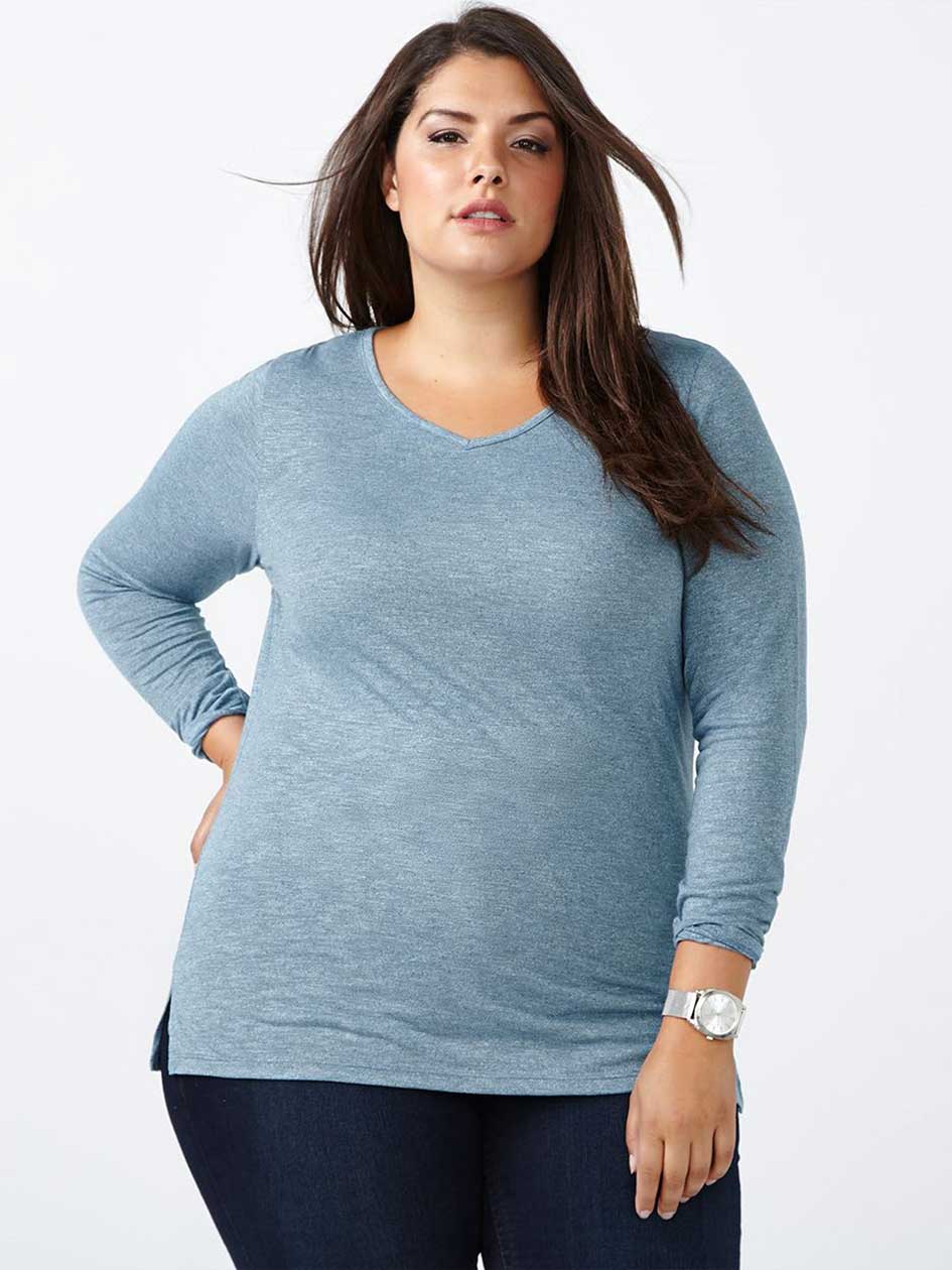 Girlfriend Fit Long Sleeve T-Shirt Girlfriend Fit Long Sleeve T-Shirt