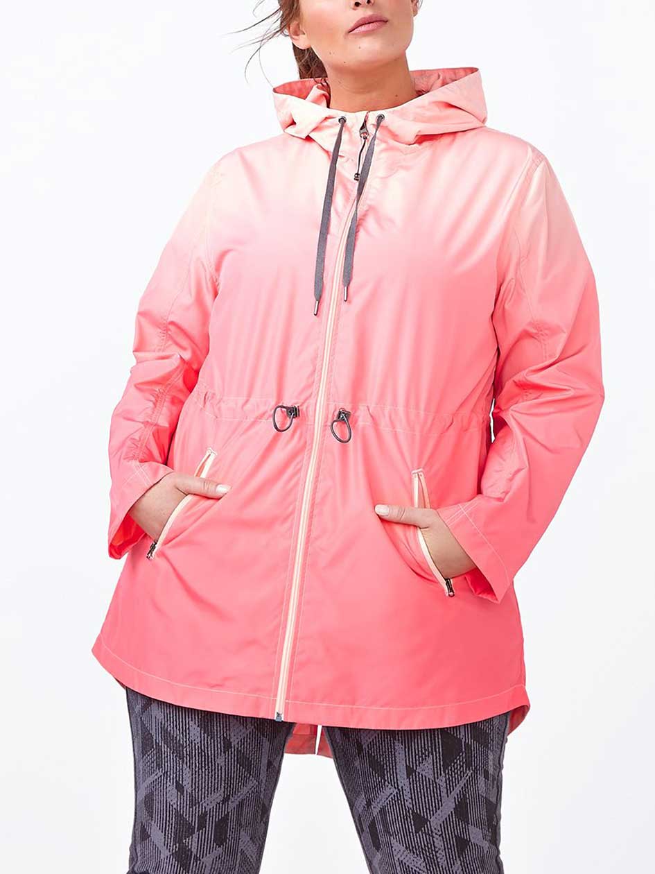 Essentials - Plus-Size Hooded Jacket Essentials - Plus-Size Hooded Jacket