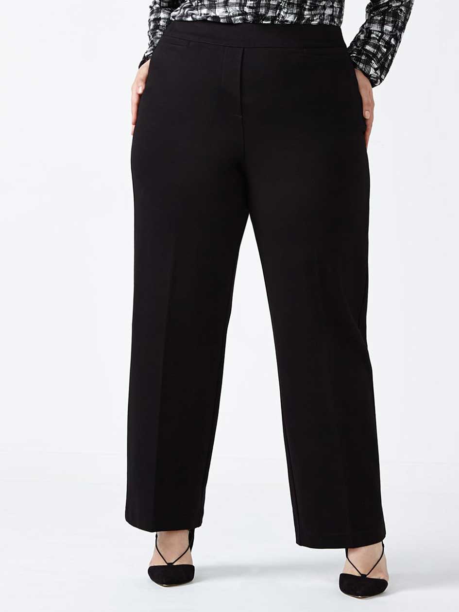 Savvy Wide Leg Ponte de Roma Pant Savvy Wide Leg Ponte de Roma Pant