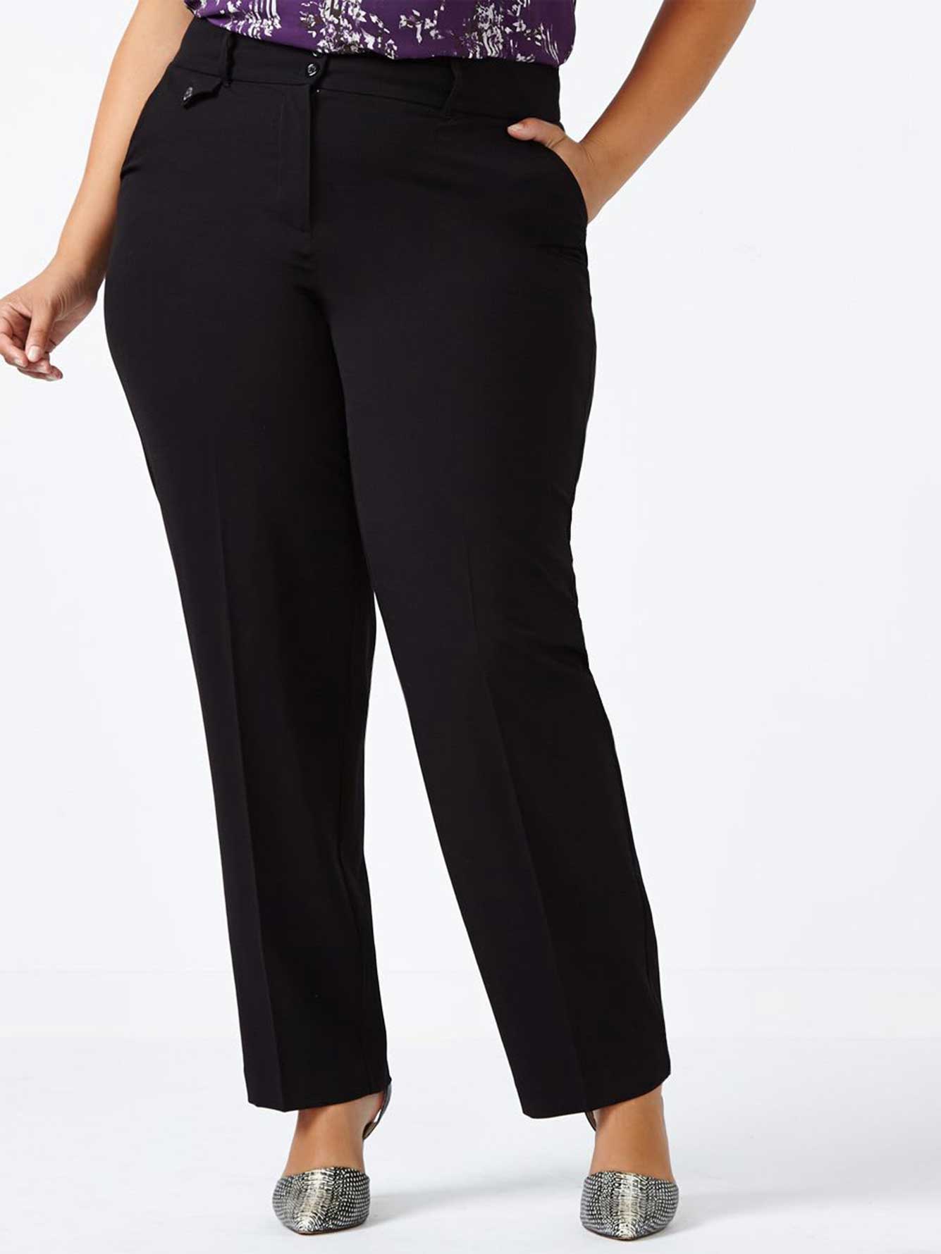 Petite Curvy Fit Straight Leg Pant Penningtons