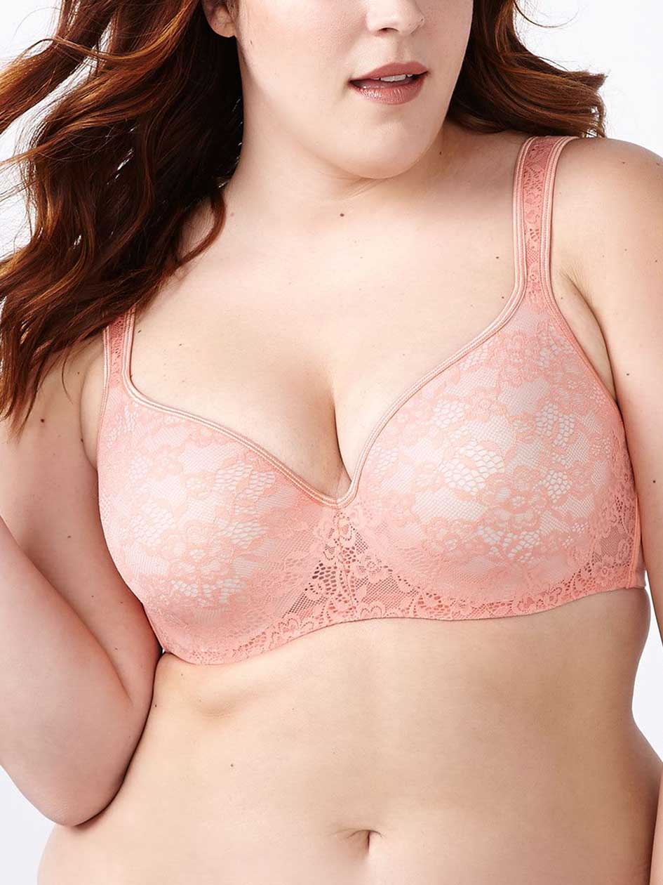 Ti Voglio Lace Padded T-Shirt Bra, G & H Ti Voglio Lace Padded T-Shirt Bra, G & H