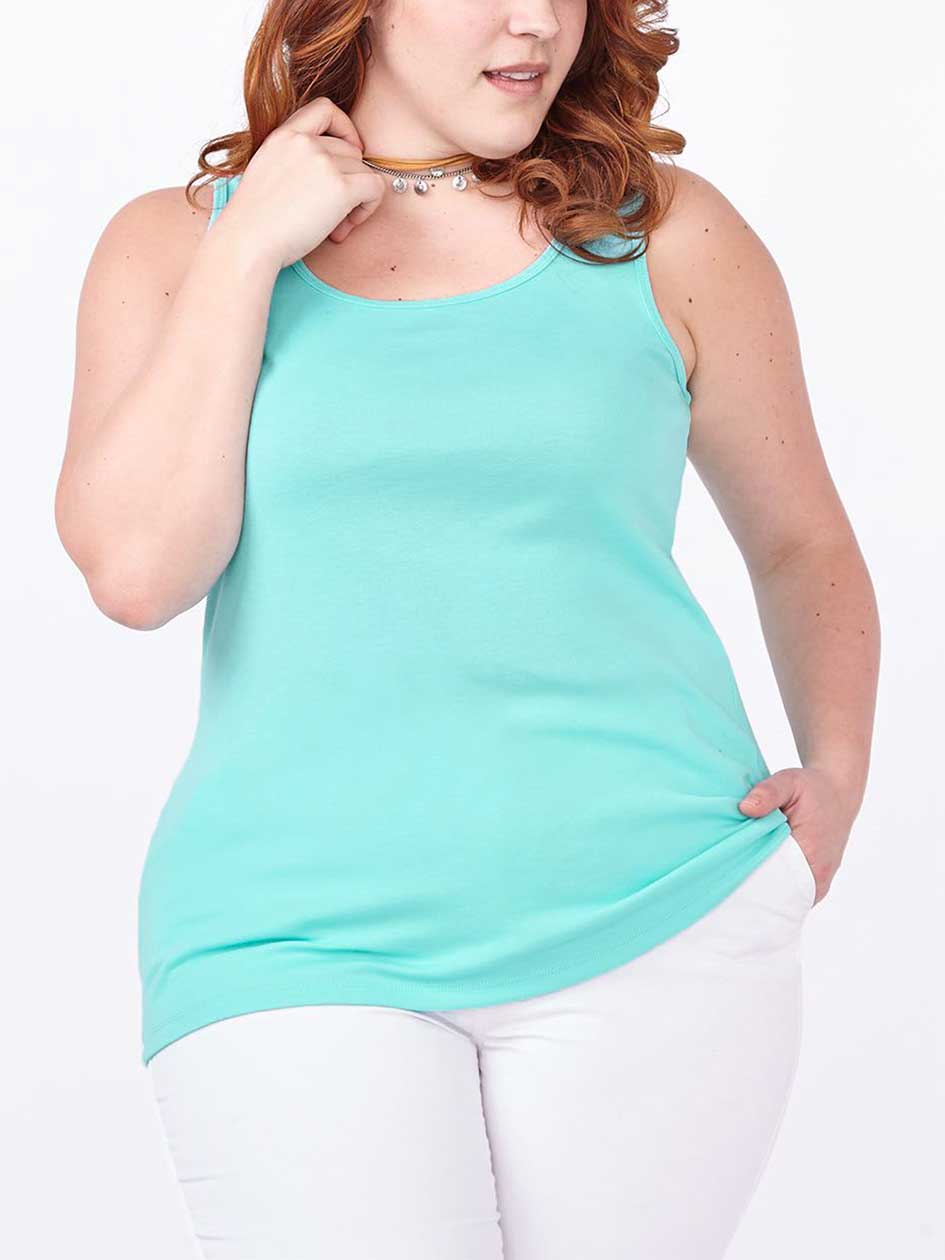 Shaped Fit Basic Tank Top Shaped Fit Basic Tank Top