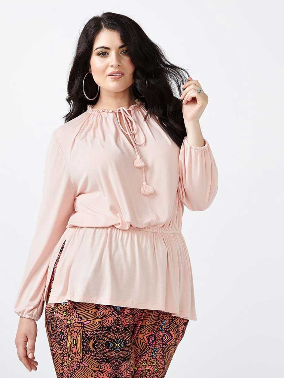MELISSA McCARTHY Peasant Top MELISSA McCARTHY Peasant Top