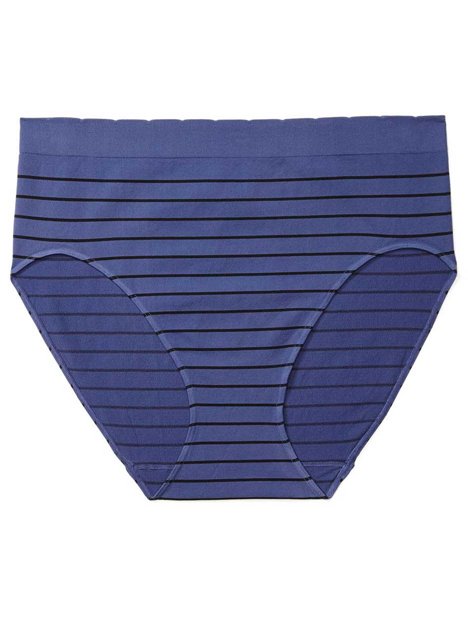 Ti Voglio Seamless Striped Brief Panty Ti Voglio Seamless Striped Brief Panty
