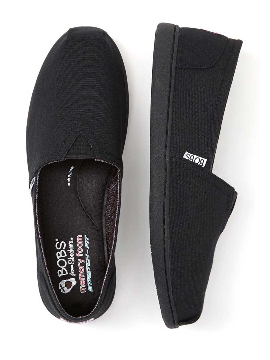 BOBS From Skechers Wide-Width Slip On Shoes BOBS From Skechers Wide-Width Slip On Shoes