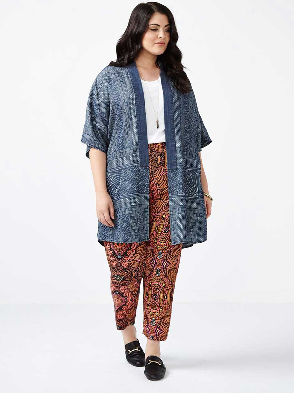 MELISSA McCARTHY Printed Kimono MELISSA McCARTHY Printed Kimono