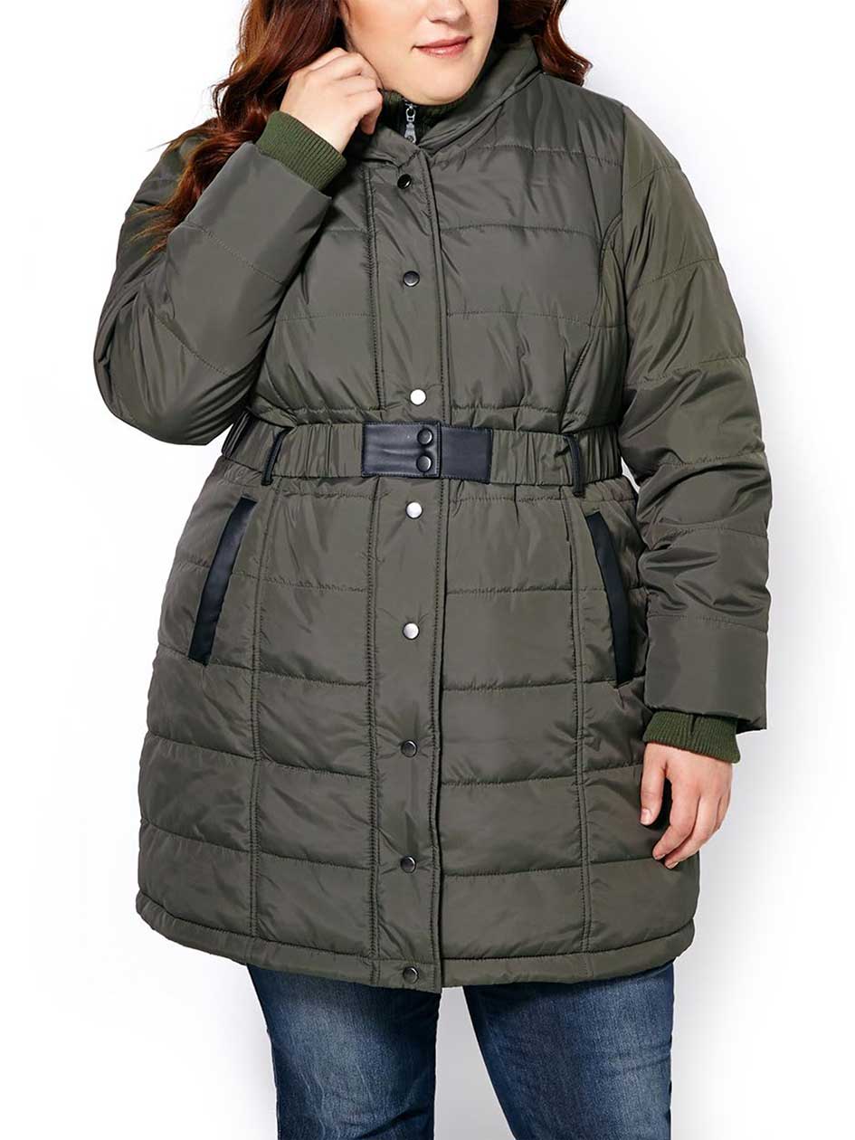 Hooded Long Puffer Coat Hooded Long Puffer Coat