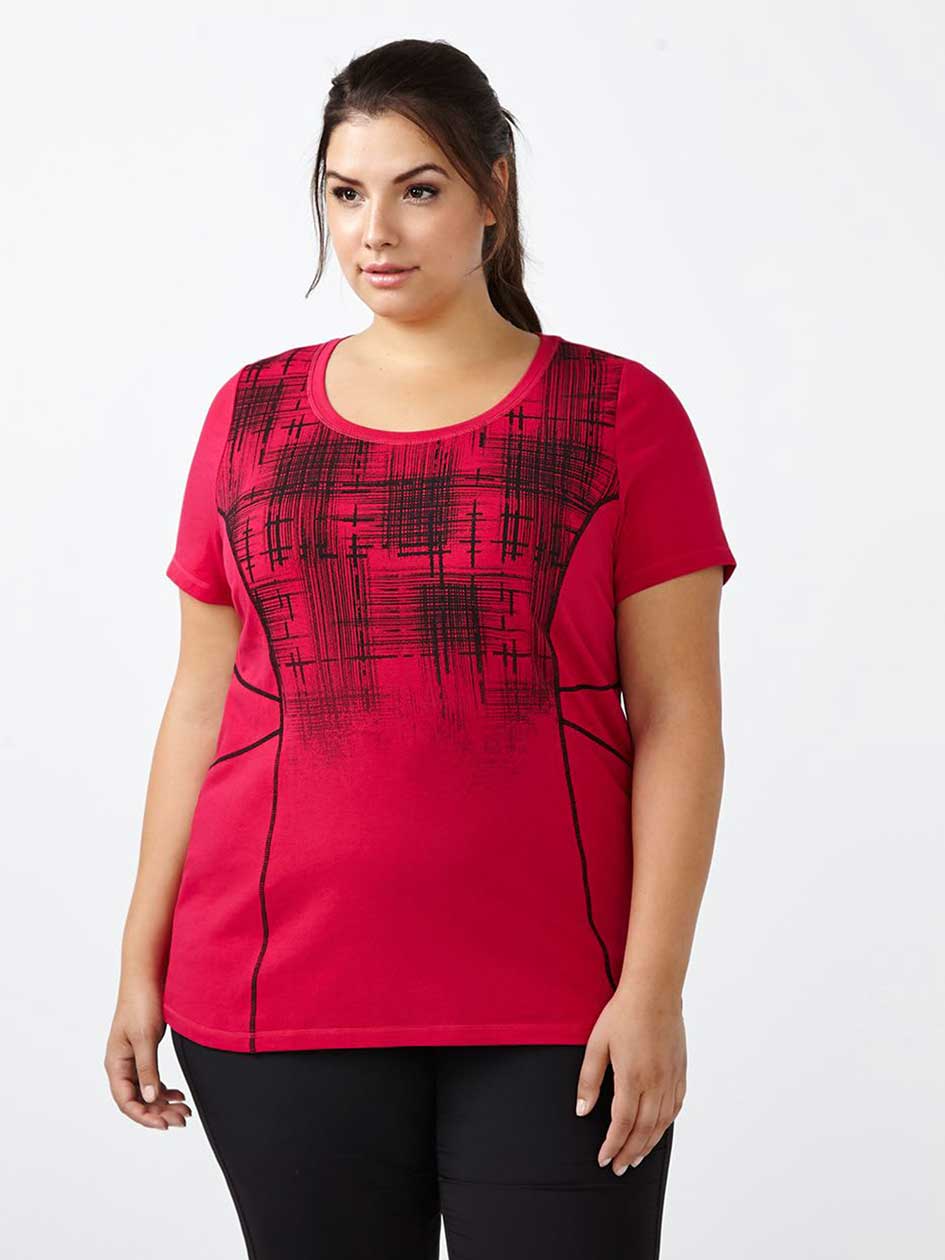 Essentials - Plus-Size Printed T-Shirt Essentials - Plus-Size Printed T-Shirt