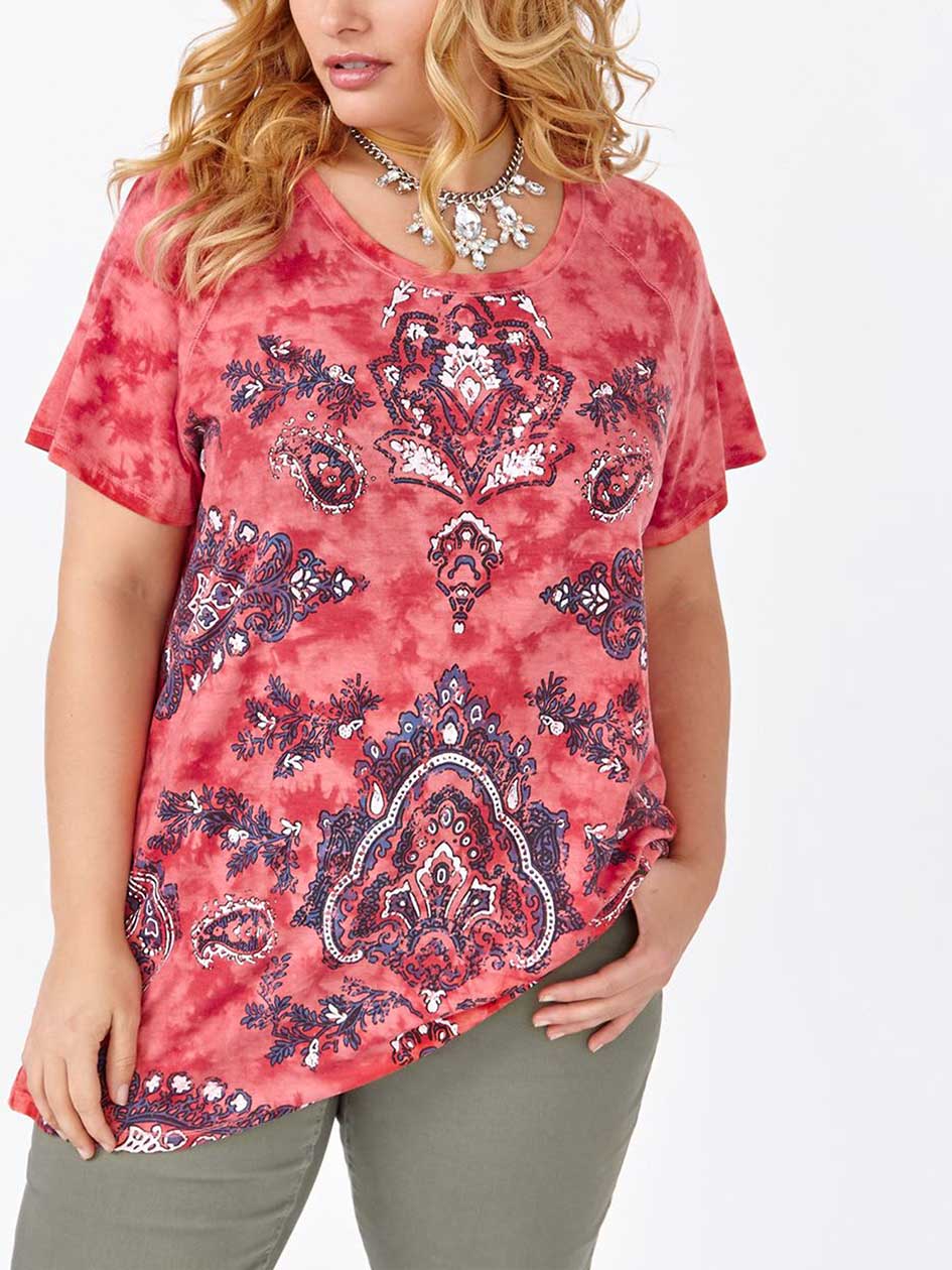 Relaxed Fit Printed T-Shirt Relaxed Fit Printed T-Shirt