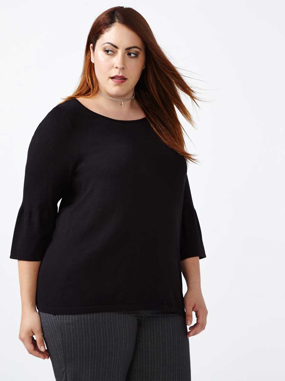 3/4 Bell Sleeve Sweater 3/4 Bell Sleeve Sweater