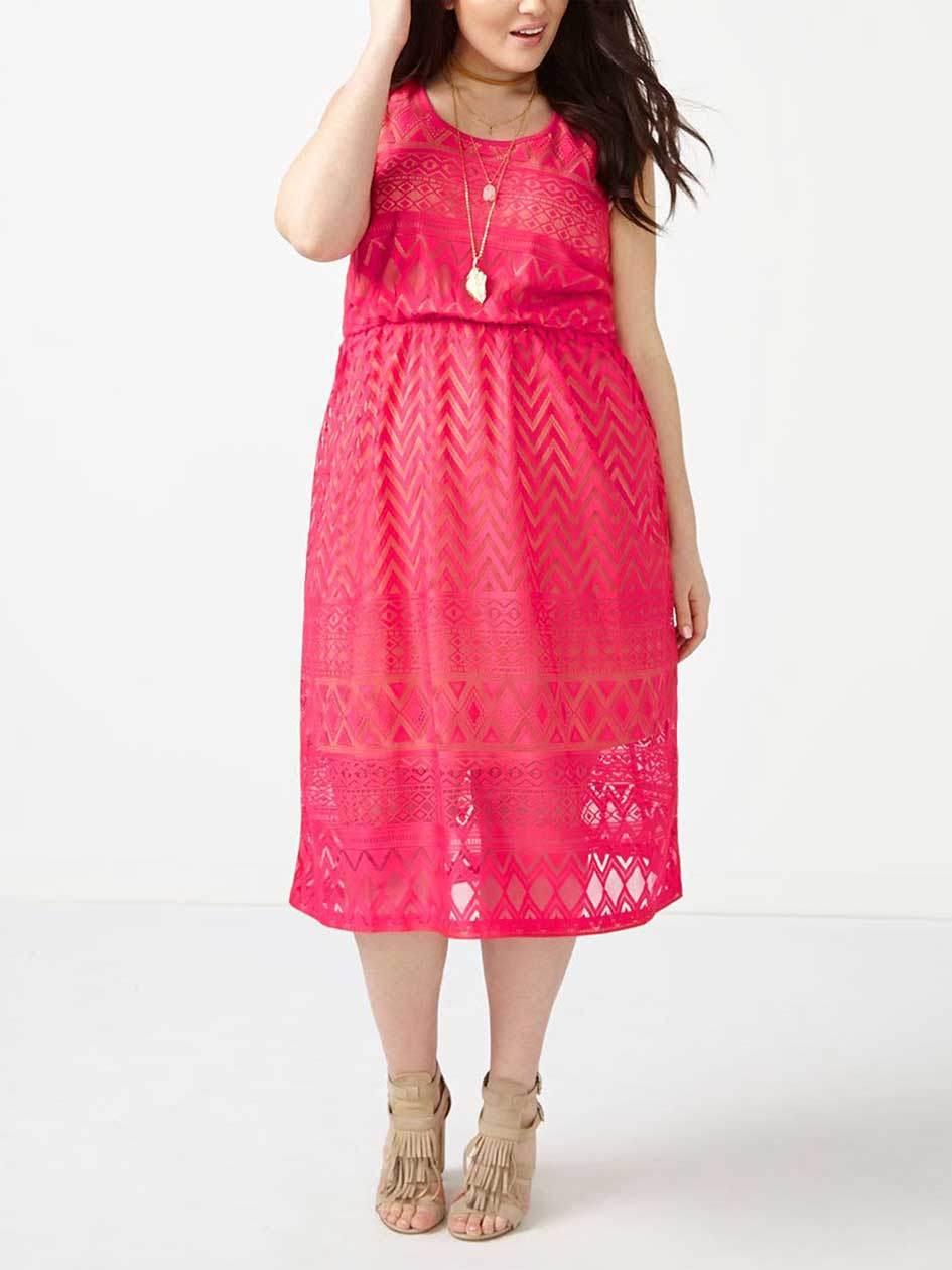 Sleeveless Lace Dress Sleeveless Lace Dress