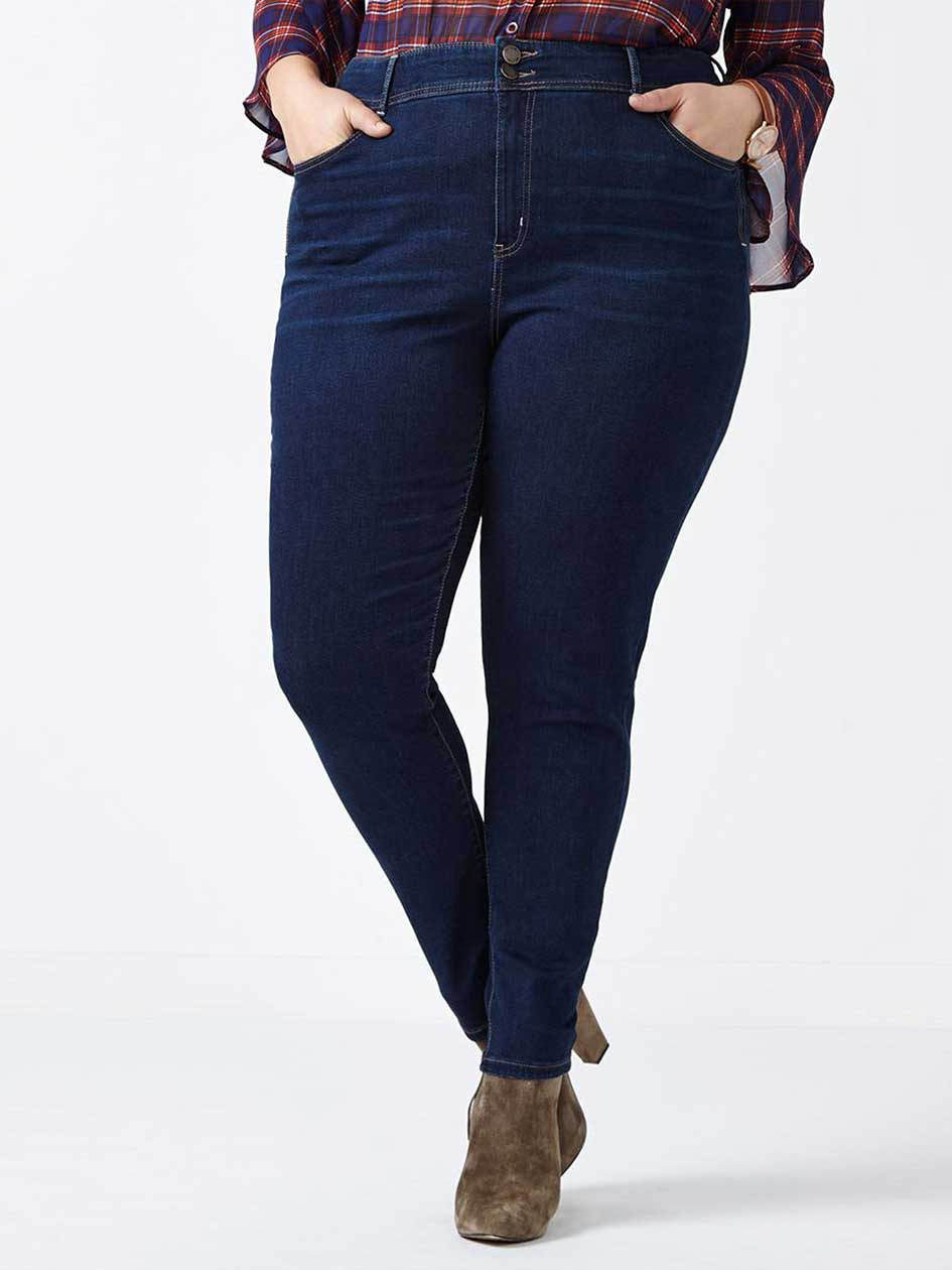 ONLINE ONLY - d/c JEANS Slightly Curvy Fit High Waist Skinny Jean ONLINE ONLY - d/c JEANS Slightly Curvy Fit High Waist Skinny Jean