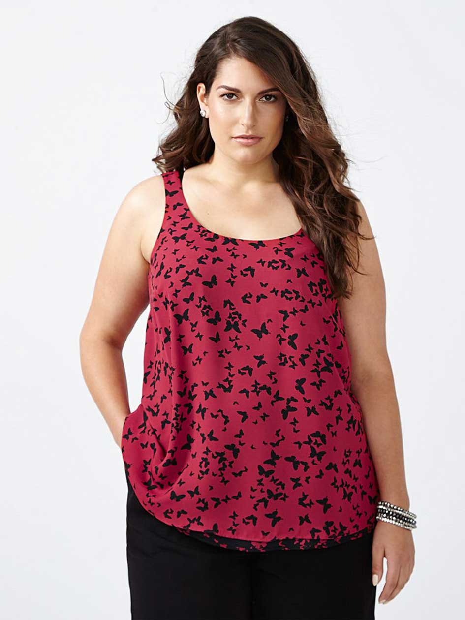 Reversible Dual-Layer Cami with Print Reversible Dual-Layer Cami with Print
