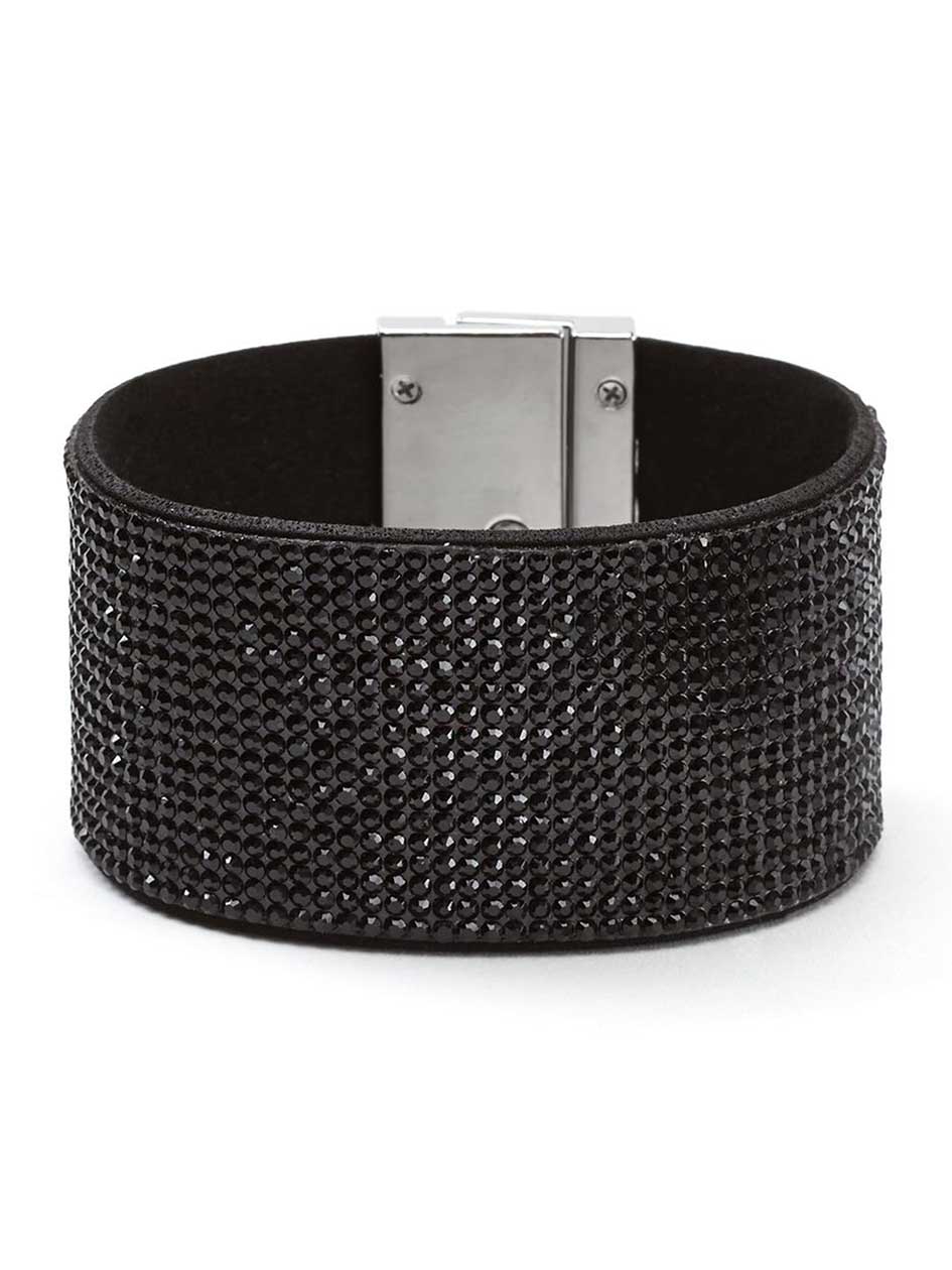 Large Cuff Bracelet with Lock Closure Large Cuff Bracelet with Lock Closure