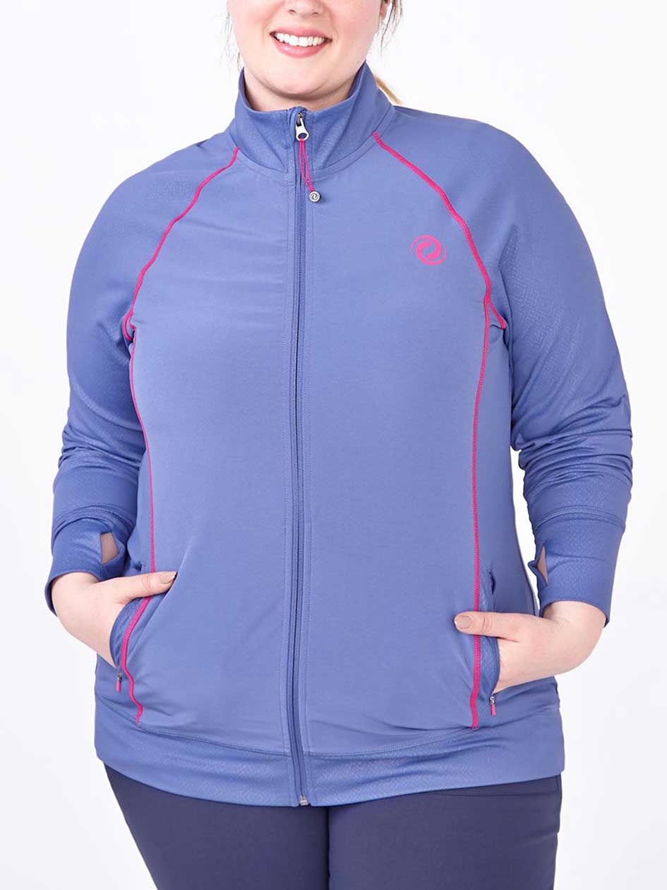 Sports - Long Sleeve Plus-Size Golf Jacket.Marlin.X Sports - Long Sleeve Plus-Size Golf Jacket.Marlin.X