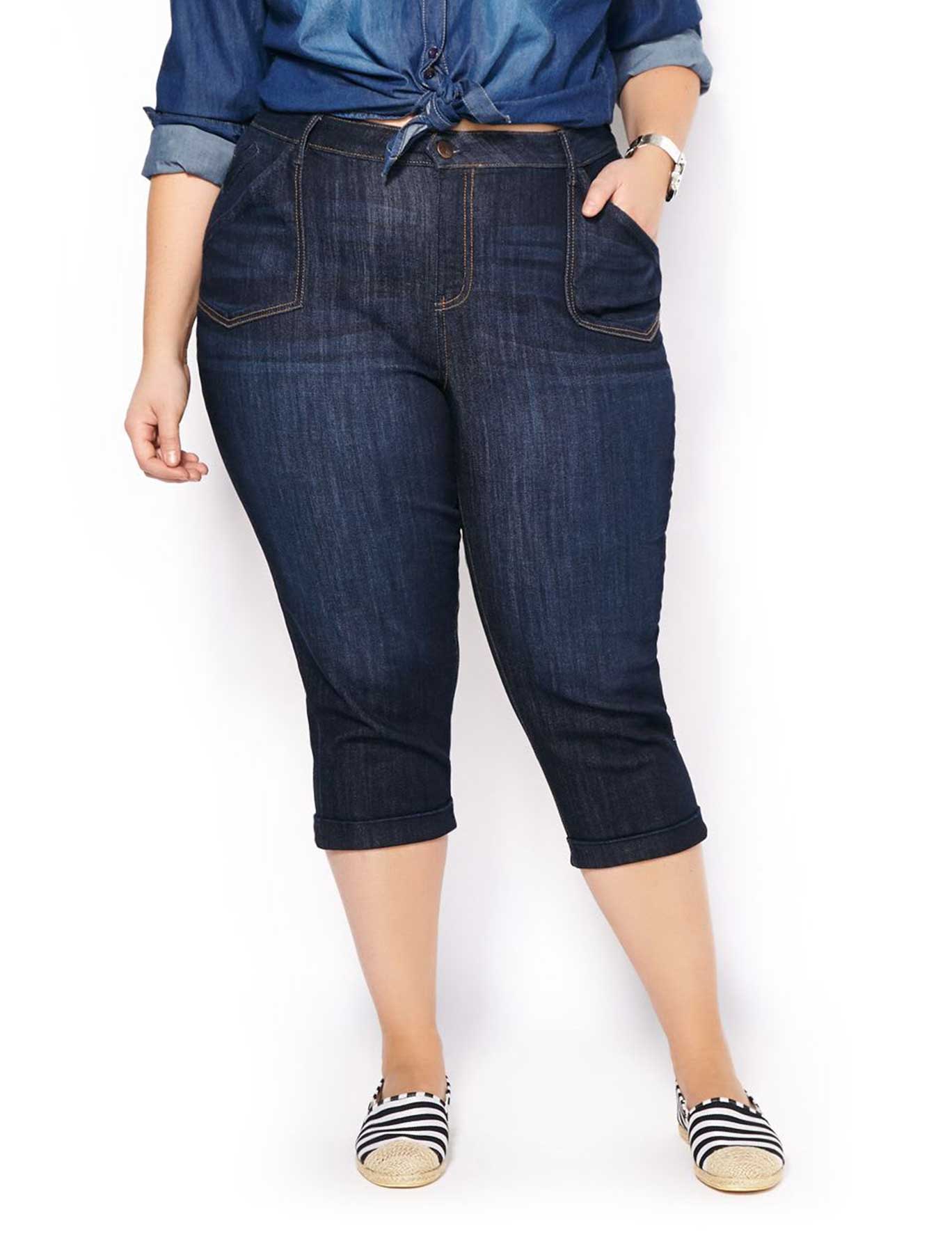 d jeans capris