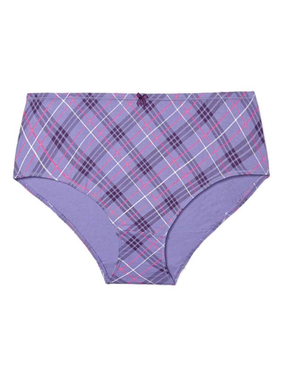 Ti Voglio Plaid Cotton Brief Panty Ti Voglio Plaid Cotton Brief Panty
