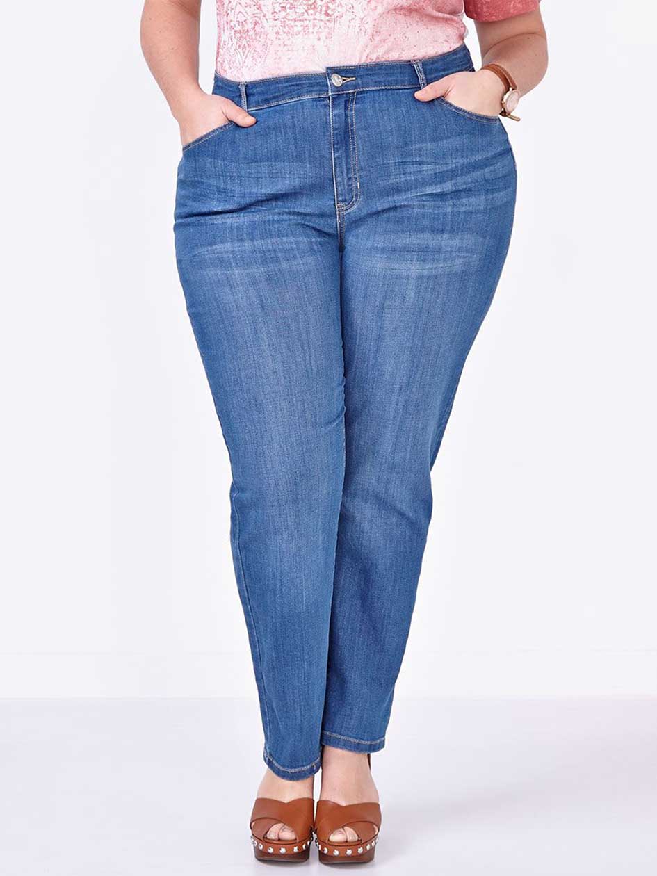 d/c JEANS Curvy Fit Straight Leg Jean d/c JEANS Curvy Fit Straight Leg Jean