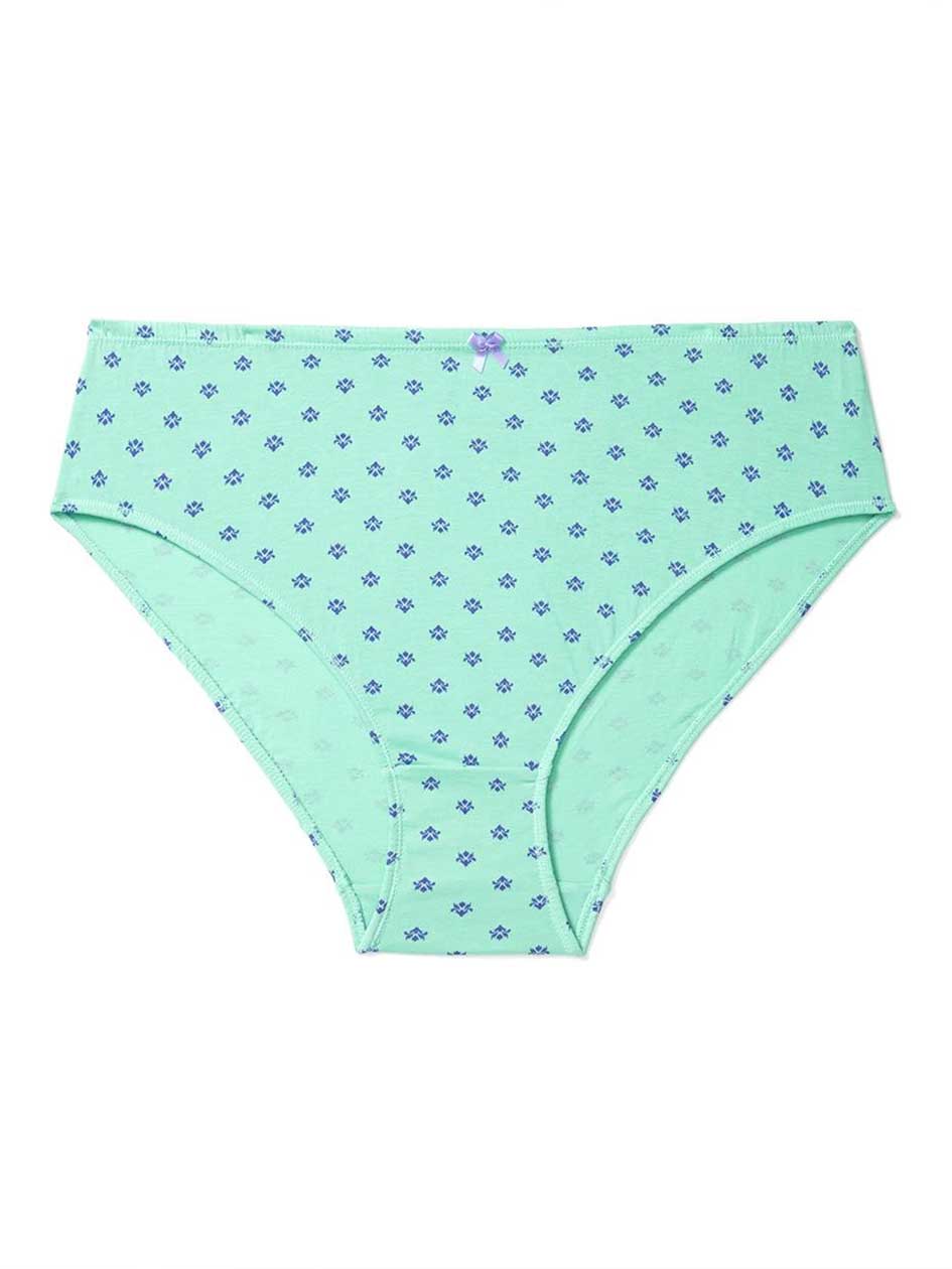 Ti Voglio Printed High Cut Cotton Panty Ti Voglio Printed High Cut Cotton Panty