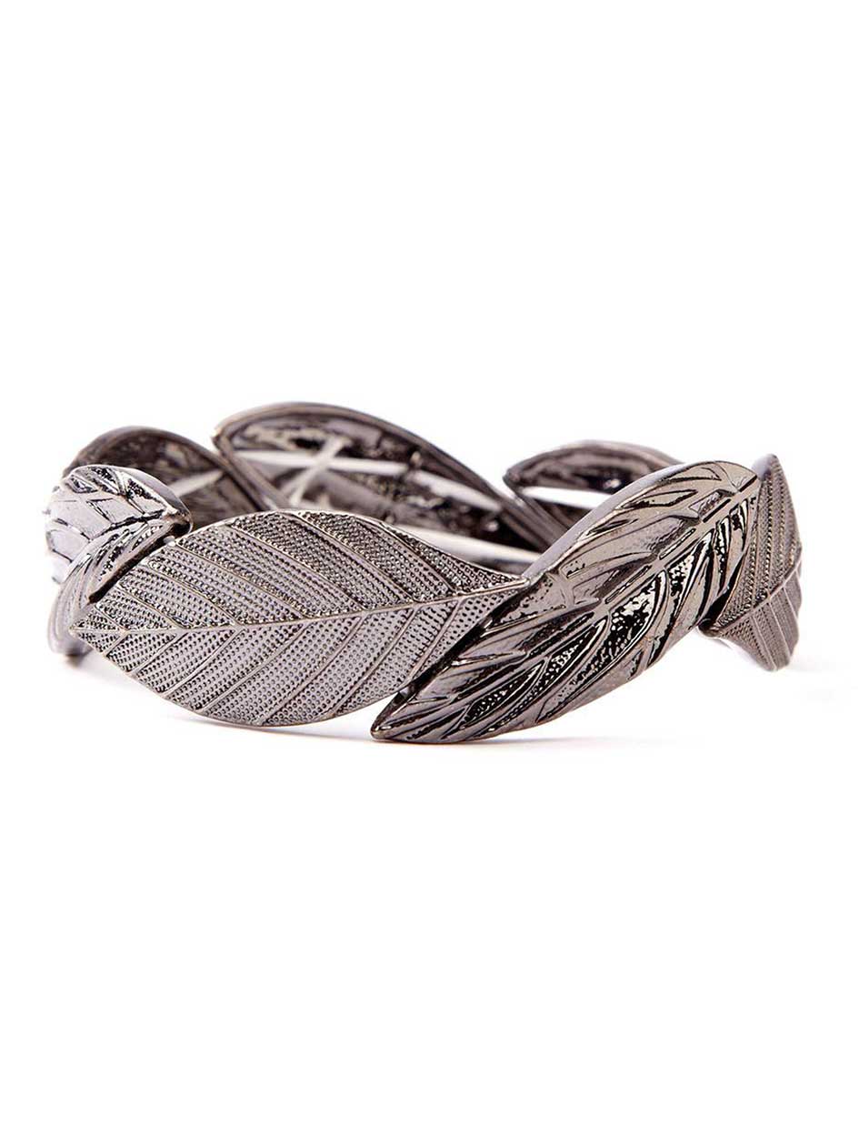 Metal feather bracelet Metal feather bracelet