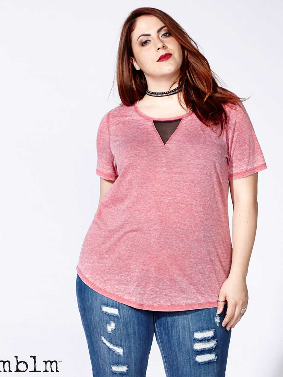 mblm T-Shirt with Mesh mblm T-Shirt with Mesh