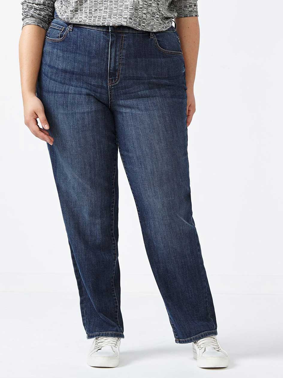 d/c JEANS Curvy Fit Straight Leg Jean d/c JEANS Curvy Fit Straight Leg Jean