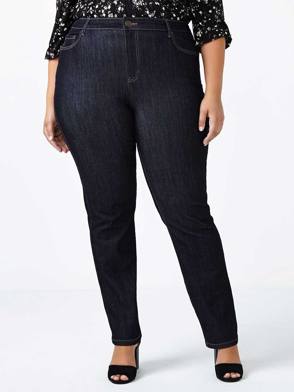 d/c JEANS Slightly Curvy Fit Straight Leg Jean d/c JEANS Slightly Curvy Fit Straight Leg Jean
