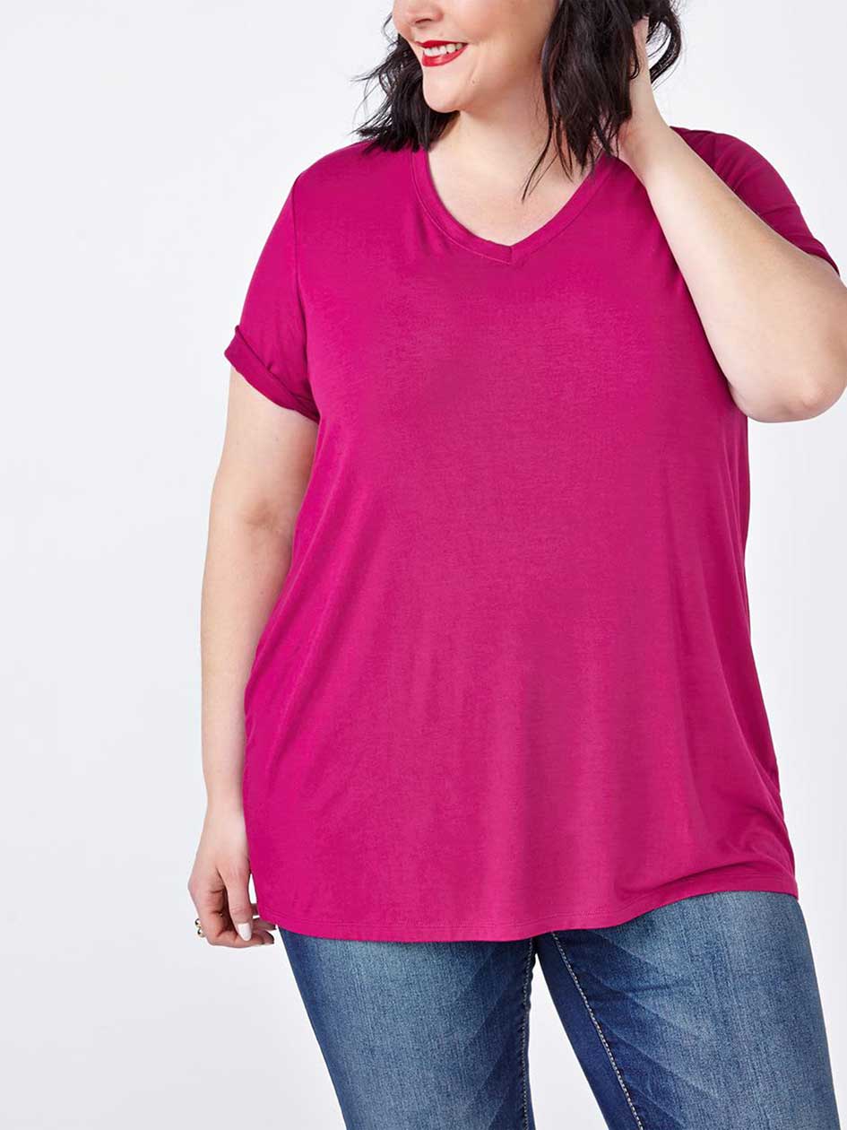 Relaxed Fit V-Neck T-Shirt Relaxed Fit V-Neck T-Shirt