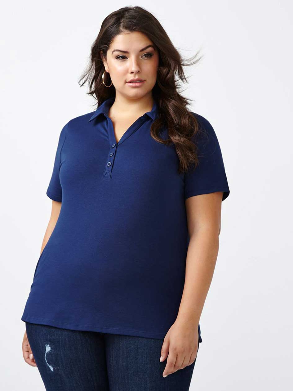 Curve Fit Polo T-Shirt Curve Fit Polo T-Shirt