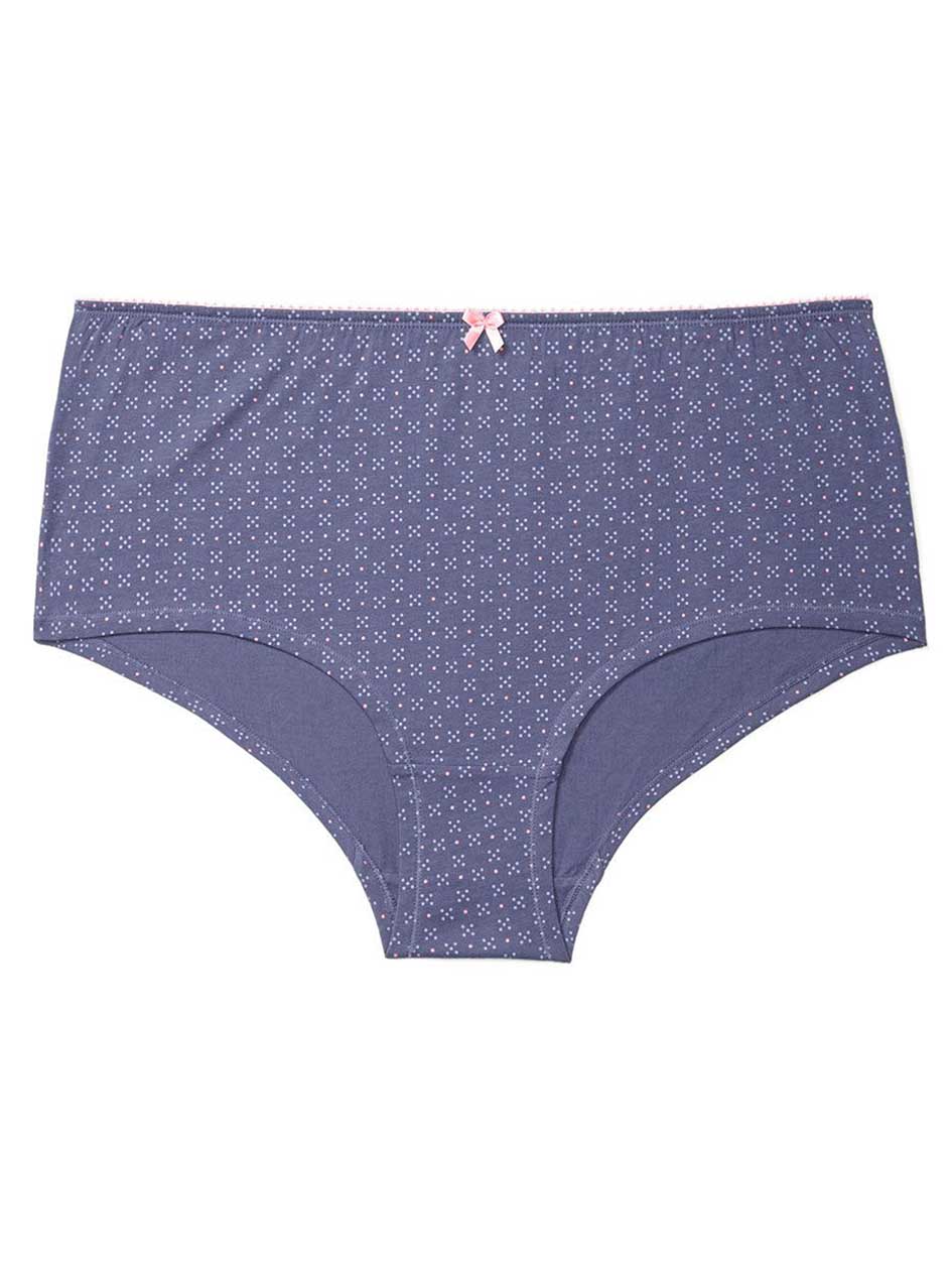 Ti Voglio Printed Cotton Boyshort Panty Ti Voglio Printed Cotton Boyshort Panty