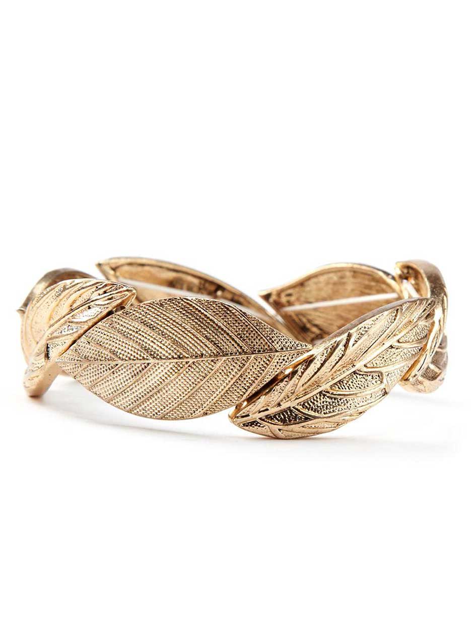 Metal Feather Bracelet Metal Feather Bracelet