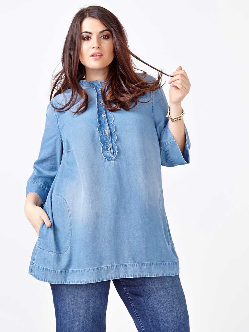 MELISSA McCARTHY 3/4 Sleeve Tunic MELISSA McCARTHY 3/4 Sleeve Tunic