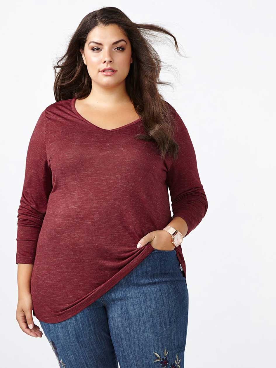 Girlfriend Fit Long Sleeve T-Shirt Girlfriend Fit Long Sleeve T-Shirt