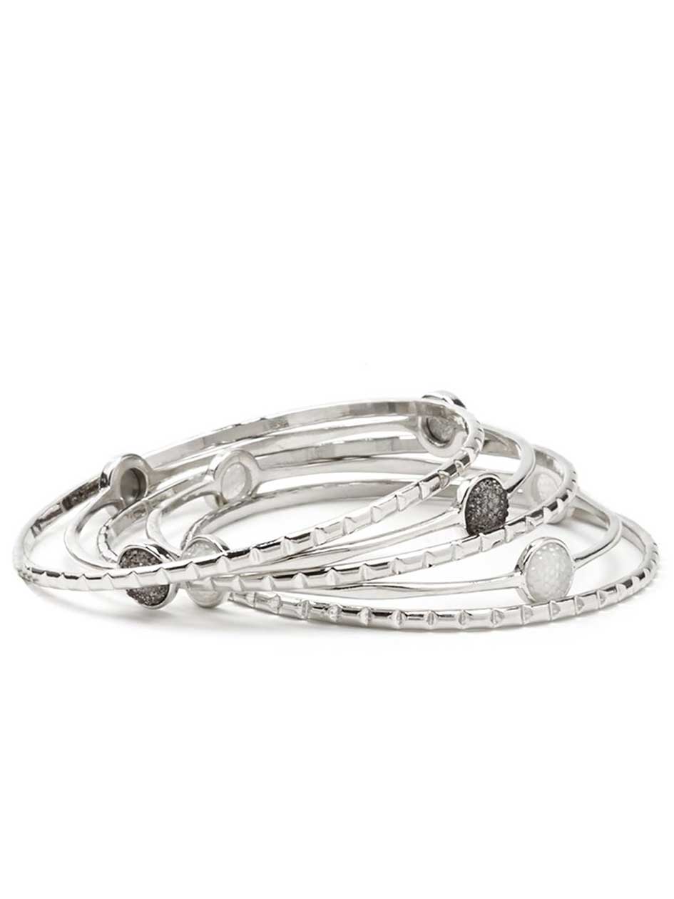 Textured Bangle Bracelets Textured Bangle Bracelets