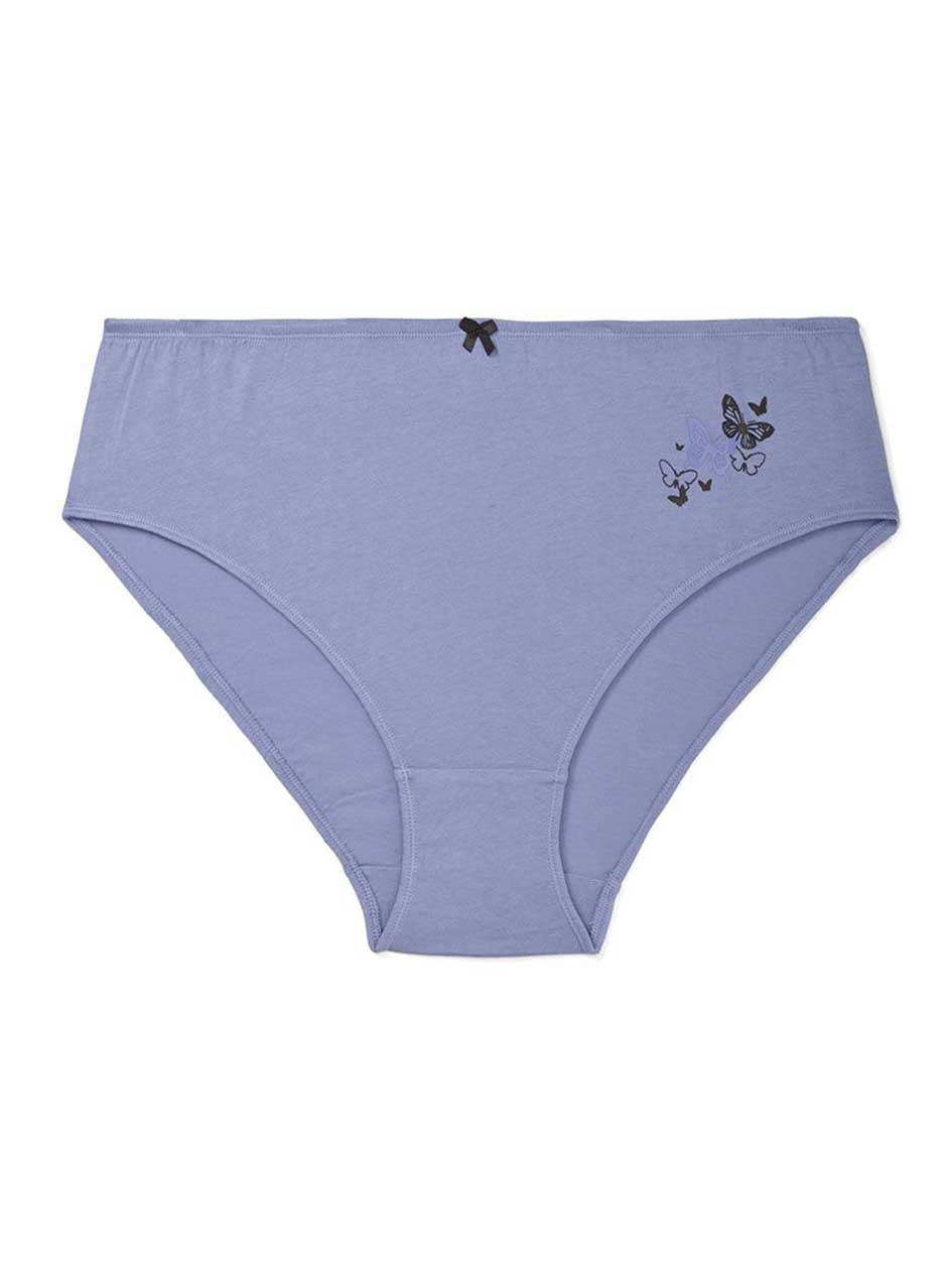 Ti Voglio Printed Cotton High Cut Brief Panty Ti Voglio Printed Cotton High Cut Brief Panty
