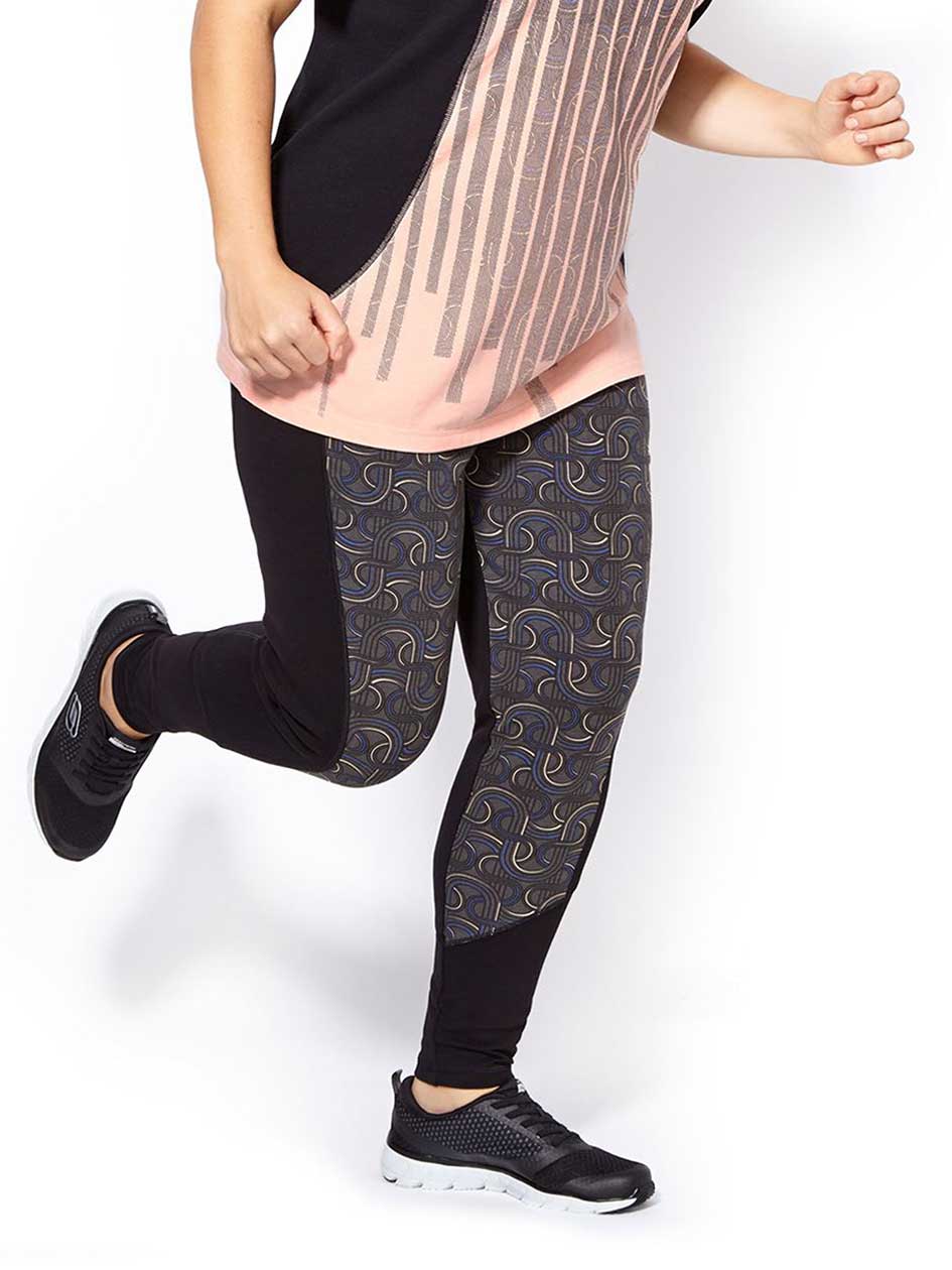 Essentials - Plus-Size Printed Legging Essentials - Plus-Size Printed Legging