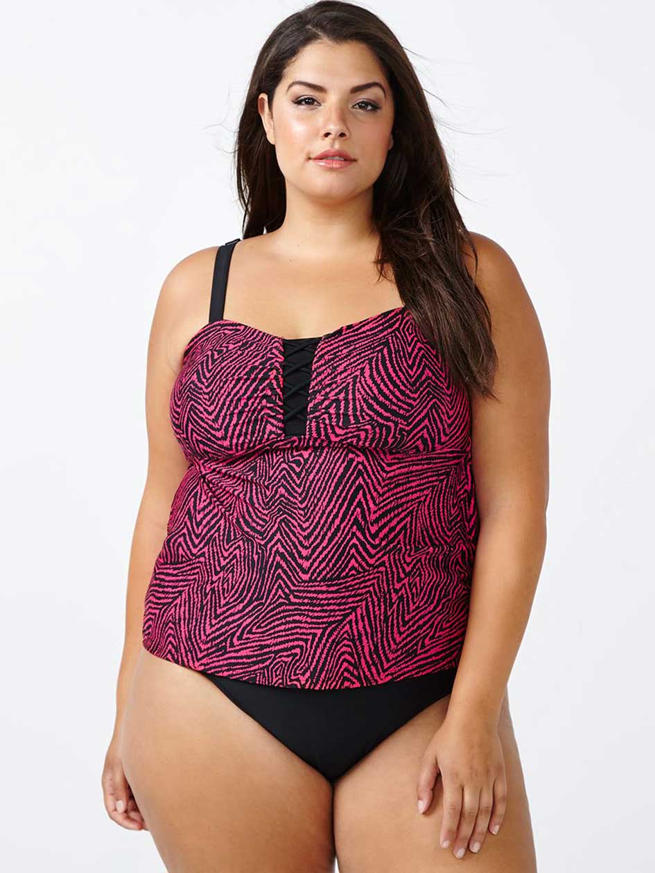 Sea - Printed Tankini Swim Top Sea - Printed Tankini Swim Top