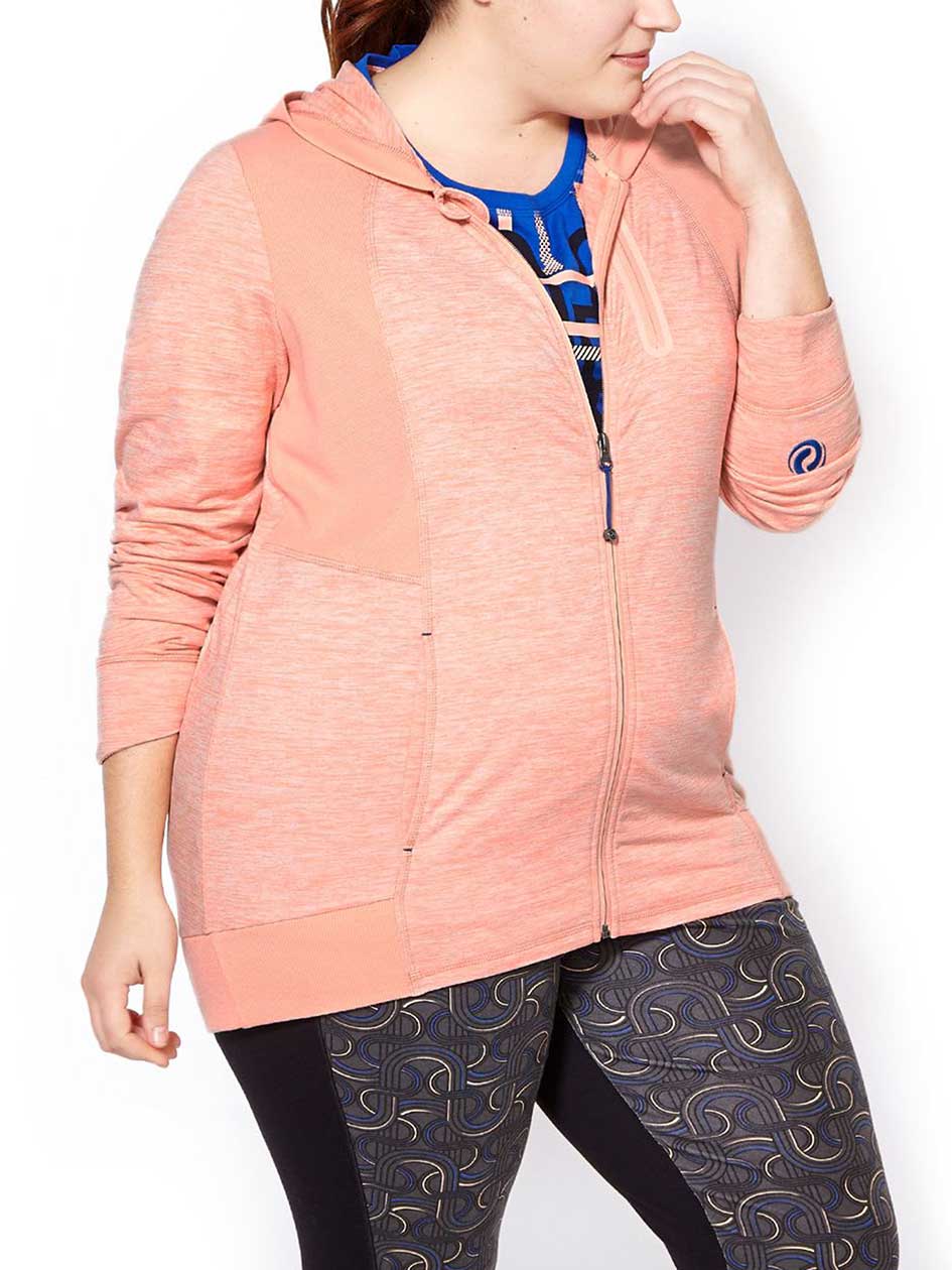 Essentials - Plus-Size Zip Up Hoodie Essentials - Plus-Size Zip Up Hoodie