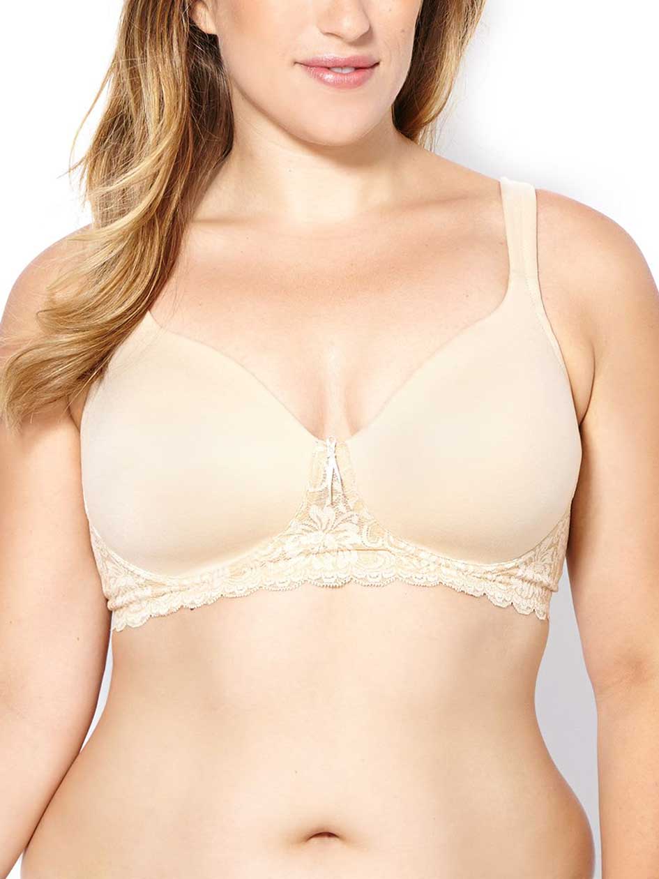 ONLINE ONLY - Post Mastectomy Bra - Seamless with Lace ONLINE ONLY - Post Mastectomy Bra - Seamless with Lace