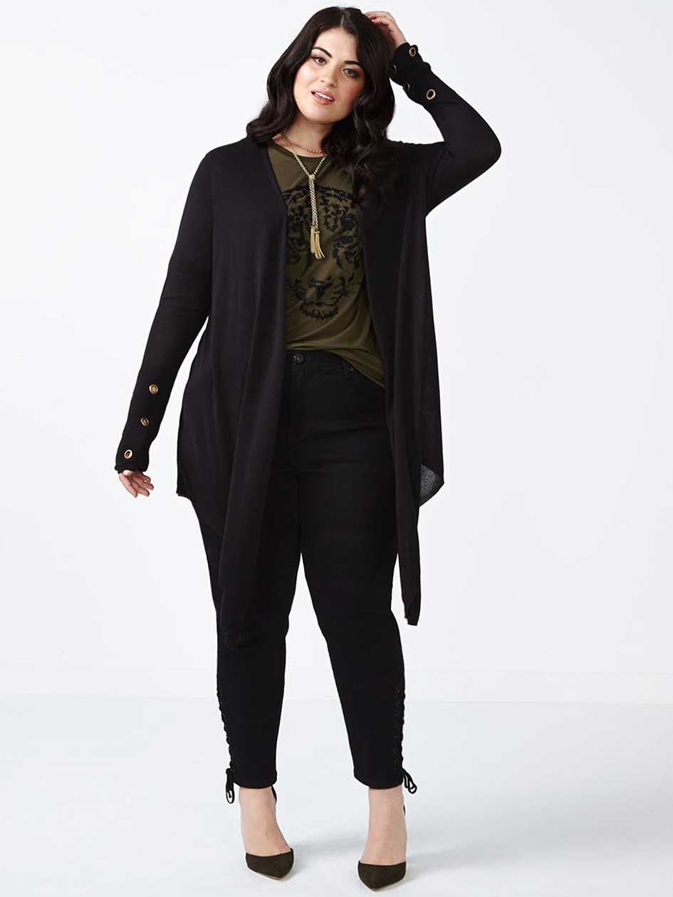 MELISSA McCARTHY Open Cardigan MELISSA McCARTHY Open Cardigan