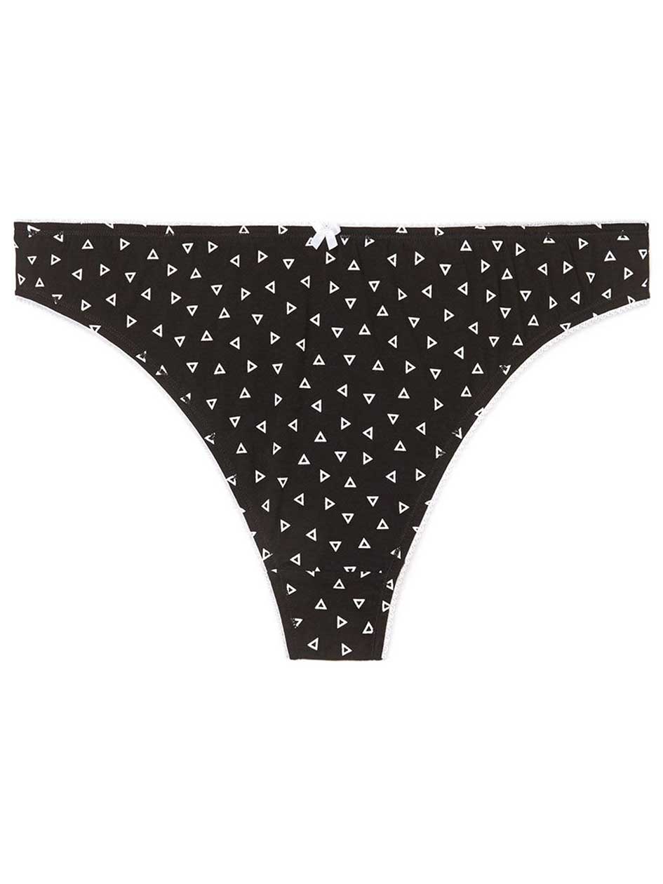 Ti Voglio Printed Cotton Thong Panty Ti Voglio Printed Cotton Thong Panty