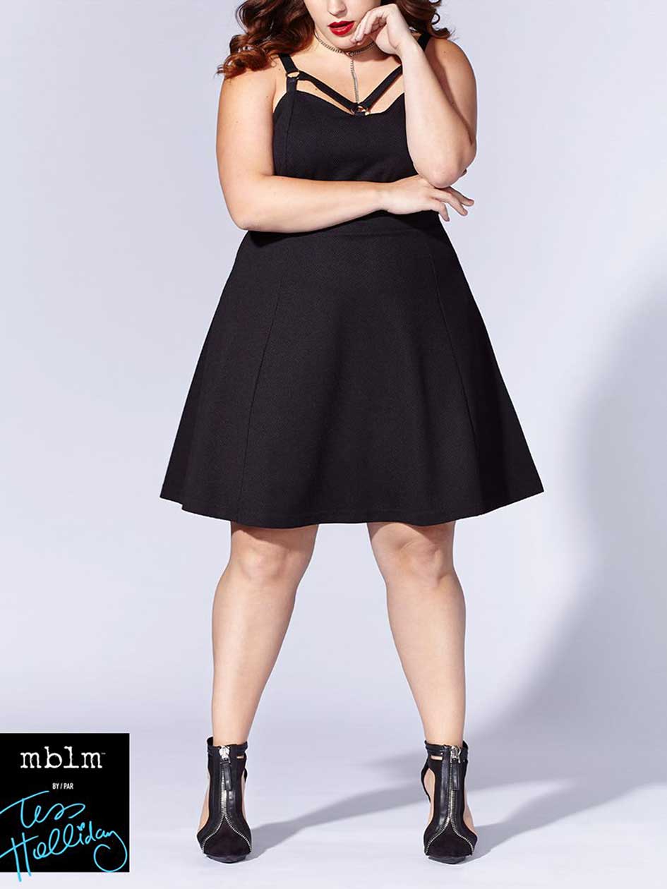 Tess Holliday - Sleeveless Fit and Flare Dress Tess Holliday - Sleeveless Fit and Flare Dress