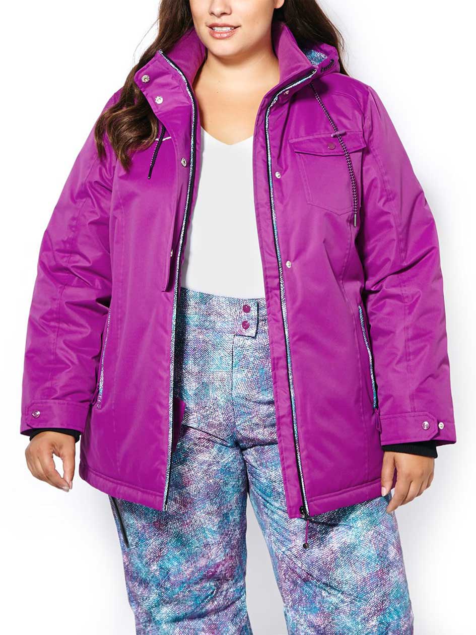 ActiveZone Plus-Size Ski Jacket ActiveZone Plus-Size Ski Jacket